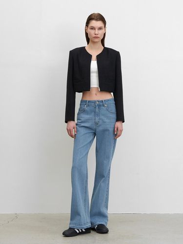 Teo Slim Bootcut Denim Pants - Atelier Nain - Modalova