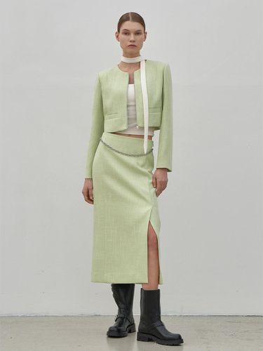 Linda Tweed H-line Skirt - Atelier Nain - Modalova