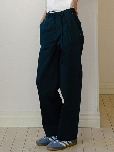 String Pocket Pants_Dark Navy - ANEDIT - Modalova