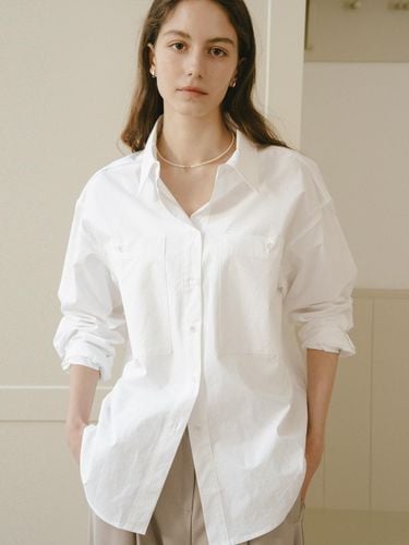 Classic Big Pocket Shirt_Off White - ANEDIT - Modalova