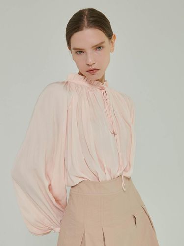 Gemma Shirring Blouse - HIBISCUS BLOOM - Modalova