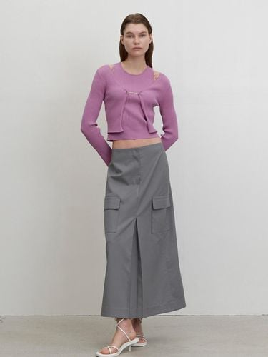 Lien Wool Out Pocket Maxi Skirt - Atelier Nain - Modalova