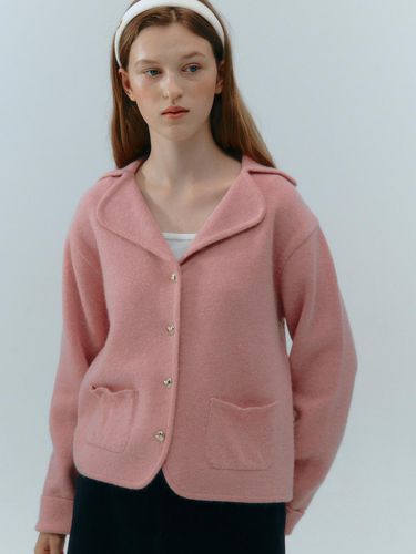 Rif Lambswool Cardigan Jacket () - LOVE US U - Modalova