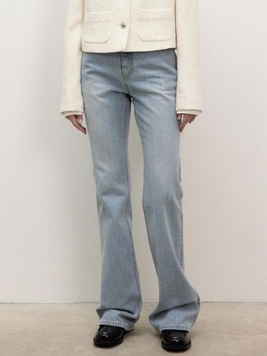 Boot Cut Denim Pants_Light Blue - LE - Modalova