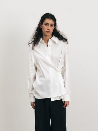 Over Fit Shirt - White - MOHAN - Modalova