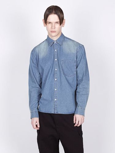 Faded Denim Shirt - Fade Blue - Millo Archive - Modalova