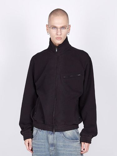 Cradle Sweat Jacket - Washed Black - Millo Archive - Modalova