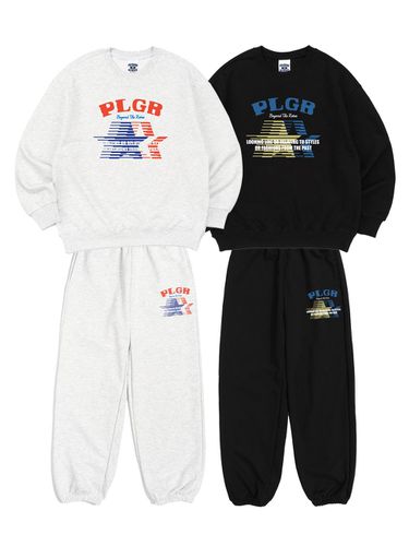 PG 3 Star Sweatshirt Pant Set - POLYGRAM - Modalova