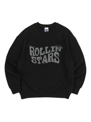 Rolling Star Sweatshirt - Black - POLYGRAM - Modalova