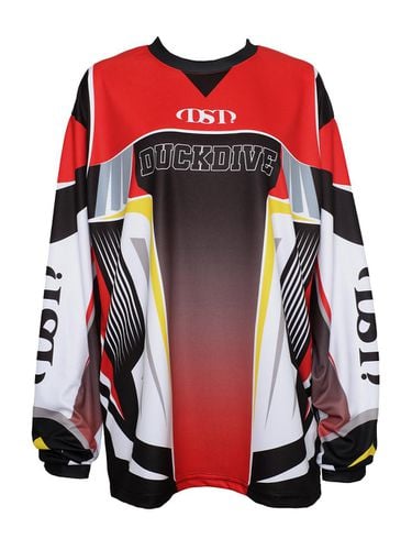 Motor Block Mesh Jersey Long Sleeve Top - duckdive - Modalova