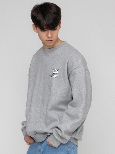 UNISEX] Cloudboard Smile Sweatshirt - GRAVER - Modalova