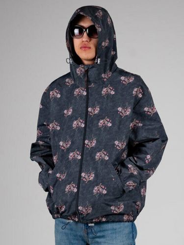 Withering Flowers Fruit Windbreaker_Dark Gray - IOEDLE - Modalova