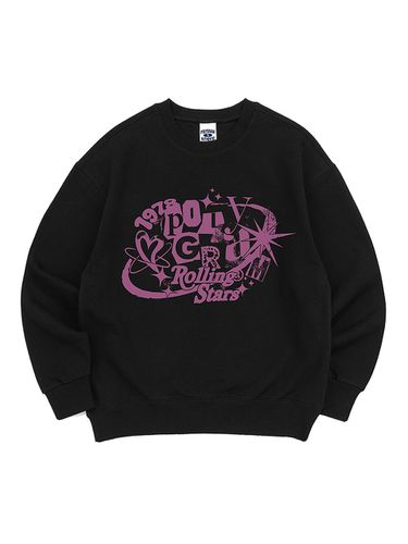 Star Sweatshirt - Black - POLYGRAM - Modalova