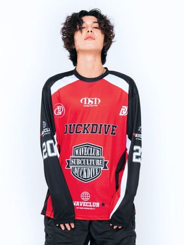 Off Road Mesh Long Sleeve Top_Kill Red - duckdive - Modalova