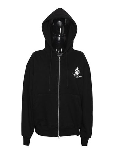 D Hoop Two Way Zip Up Hoodie - duckdive - Modalova