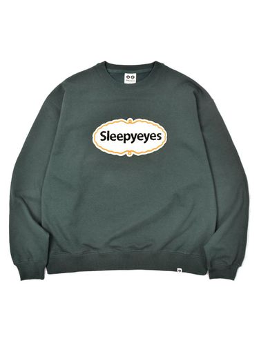 Artwork Logo Crewneck Sweatshirt _ - SLEEPYEYES - Modalova