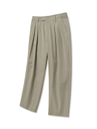 Wide-Fit Chino Pants Beige - TNGT - Modalova