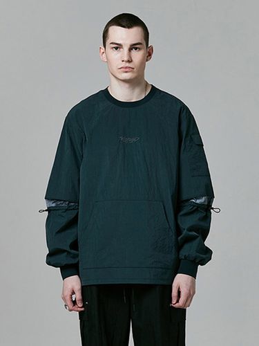 Divided Windbreaker Sweatshirt _ - PLAYIAN - Modalova