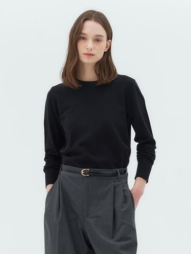 Basic Round Knit Sweater - MIND BRIDGE women - Modalova