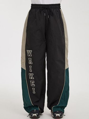 Colorblock Racer Track Pant - Black - WAIKEI - Modalova