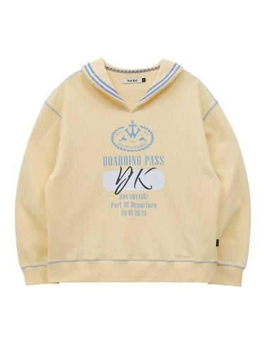 Shawl Collar Marine Sweatshirt - WAIKEI - Modalova