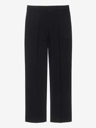 Semi-Wide Cool Max Elastic Band Pant - MIND BRIDGE women - Modalova