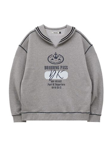 Shawl Collar Marine Sweatshirt - WAIKEI - Modalova