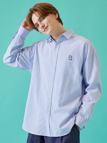 Smile Oxford Stripe Shirt - W. standard - Modalova