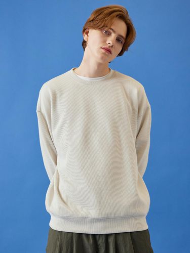 Knit-Like Sweatshirt - W. standard - Modalova