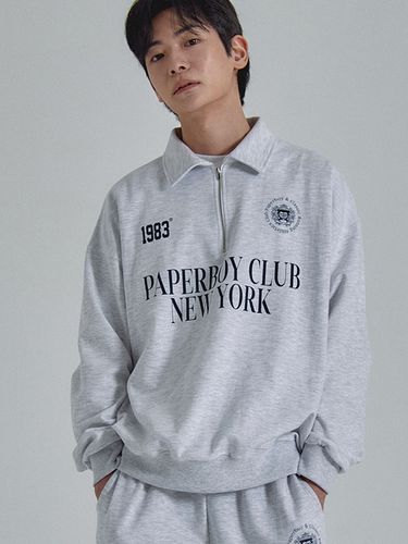 Sport Club 1/2 Zip Sweatshirt - PaperBoy - Modalova