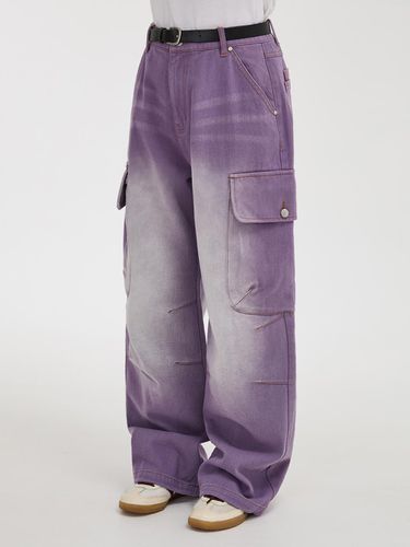 Parachute Cargo Washed Denim Pant - WAIKEI - Modalova