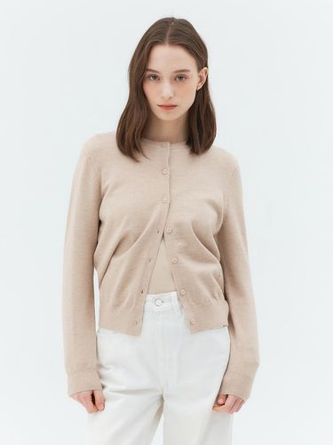 Basic Round Cardigan - MIND BRIDGE women - Modalova