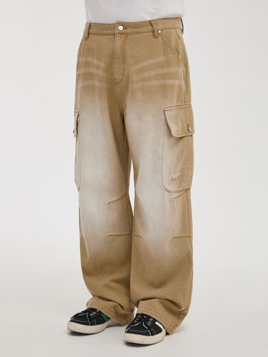 Parachute Cargo Washed Denim Pant - WAIKEI - Modalova