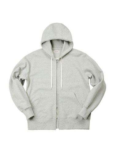 Way Essential Sweat Hooded Zip Up_Melange Gray - SORTIE - Modalova