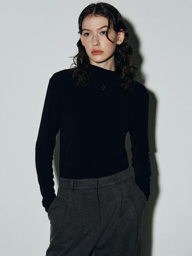 Soft Turtleneck Top - Black - NICK&NICOLE - Modalova