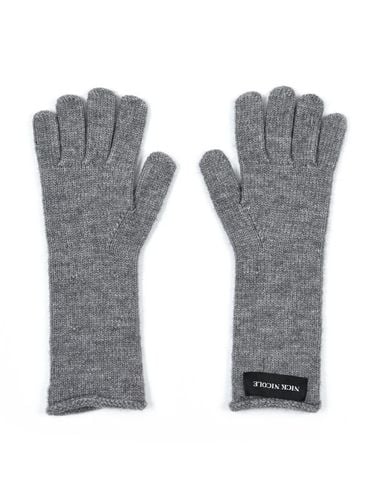 Nicole Ribbed Knit Gloves _ - NICK&NICOLE - Modalova