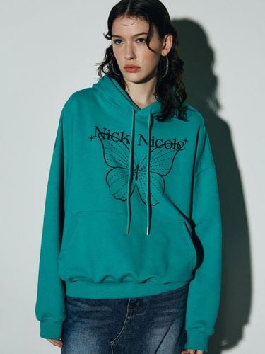 Shine Butterfly Hooded Sweatshirt - NICK&NICOLE - Modalova