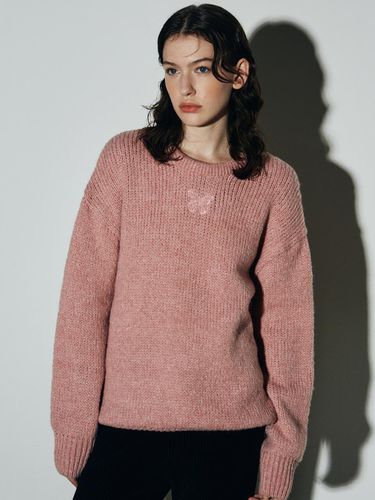 Blend Butterfly Crewneck Sweater () - NICK&NICOLE - Modalova