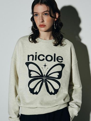 Butterfly Bold Star Sweatshirt - NICK&NICOLE - Modalova