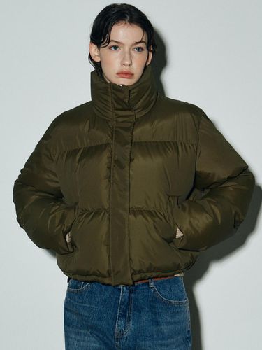 Volume Short Puffer - Khaki - NICK&NICOLE - Modalova