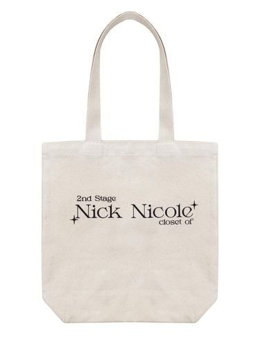 Nicole Logo Lettering Eco Bag - NICK&NICOLE - Modalova