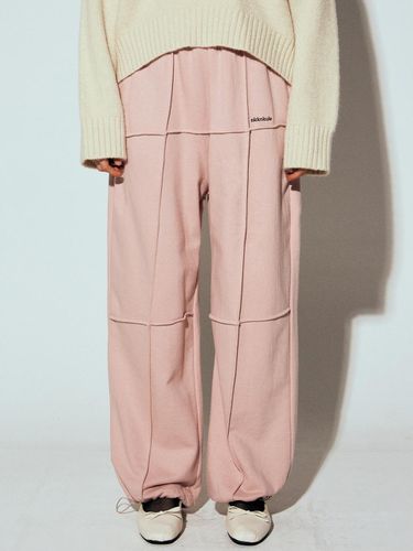 Line Cut String Pants - Pink - NICK&NICOLE - Modalova