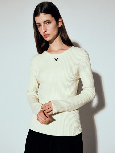 NN Ribbed Slim Knit - NICK&NICOLE - Modalova