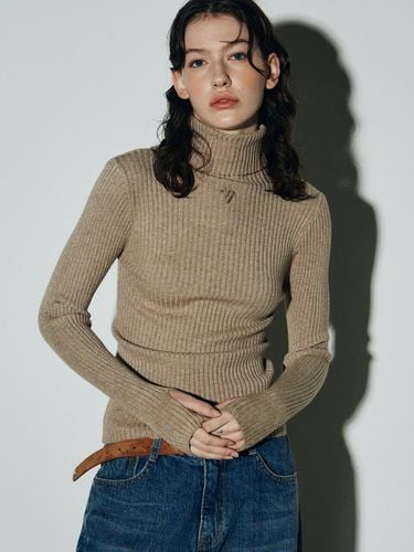 Signature Turtleneck Warmer Knit - NICK&NICOLE - Modalova