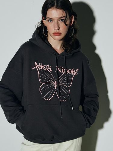 Shine Butterfly Hooded Sweatshirt - NICK&NICOLE - Modalova