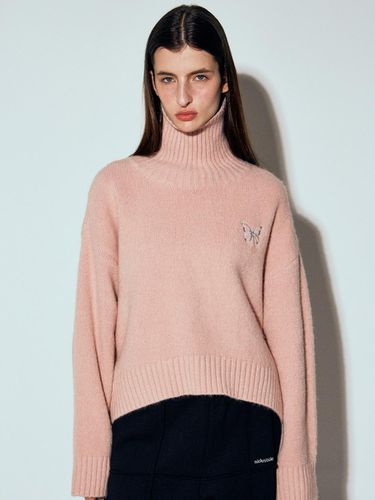 NICOLE Turtleneck Butterfly Sweater () - NICK&NICOLE - Modalova