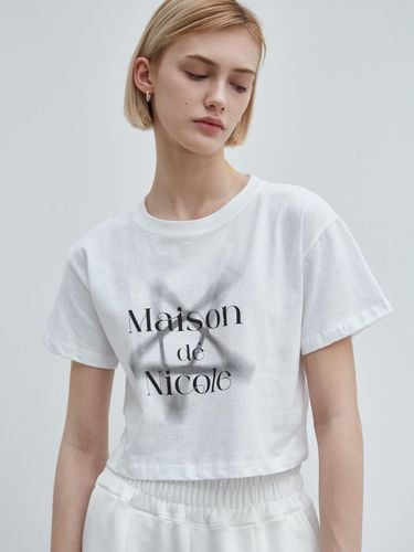 Maison Star Silket Cropped T-shirt - NICK&NICOLE - Modalova