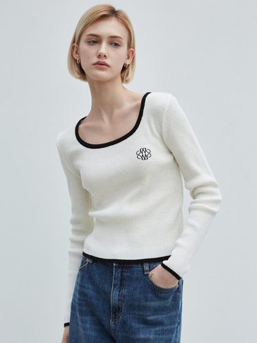 NICOLE LS Color Block Knit - NICK&NICOLE - Modalova