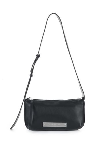 Crystal Pound Leather Bag _ Black - NICK&NICOLE - Modalova