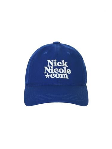 NN Dotcom Signature Ball Cap _ Blue - NICK&NICOLE - Modalova